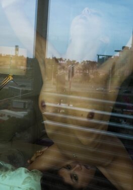 Sicillia and Julia make love then try scissoring position with a pink dildo