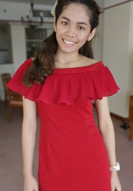 Sweet Thai teen has fun walking with a foreign photographer