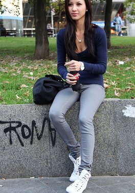 The girl is ready to orgasm after the lust has subsided