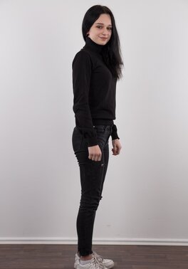 She probably starts masturbating the second she gets wet