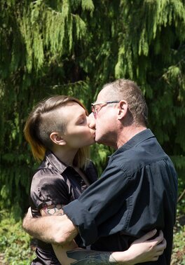 Inked girl is going to worship cock and be nasty about it