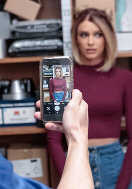 Emma Hix gets stripped and rammed by Wrex Oliver in the back room