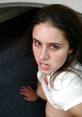 Young woman has coition with older man till he cums on her face with no consent