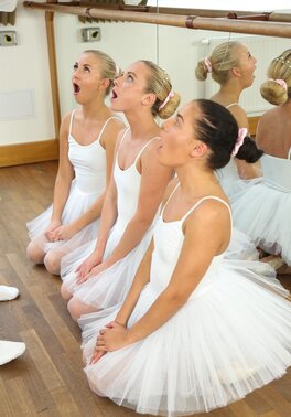 Angelo Godshack, Cayla Lyons, Evelyn Dellai, and Vinna Reed enjoy hot groupsex