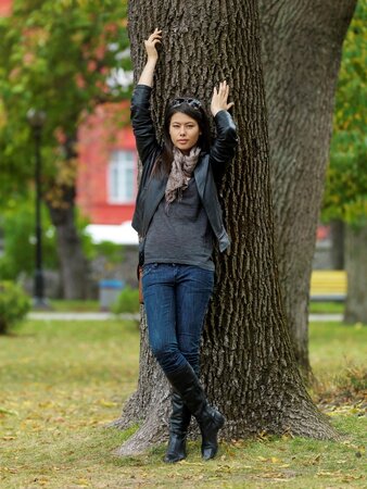 Hot angel with unforgettable face enters her room and starts taking clothes off