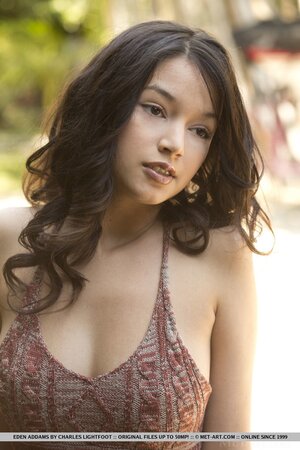 Awesome adult model teases guys showing yummy boobs and shaved pussy