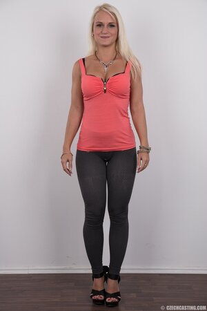 Girl believes her fate it to be porn model posing naked in the studio