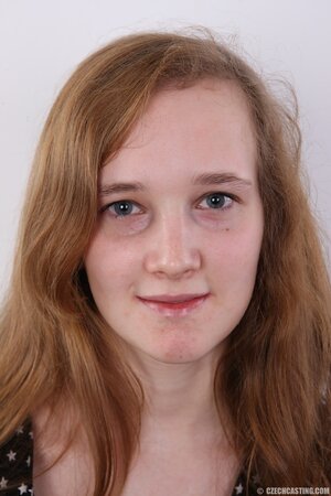 Teen girl with skinny body and pretty face flashes her petite fun parts