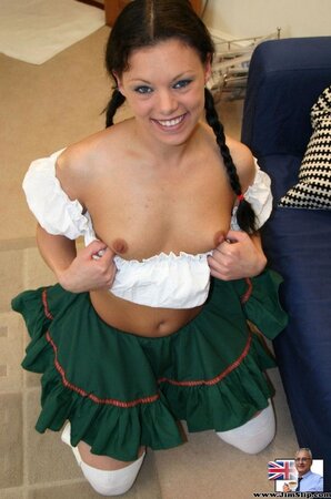 Twin-tailed teen sucks old dick before taking it deep into tight vagina