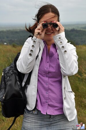 Bawdy girl in red high boots takes foreigner home to make him score her