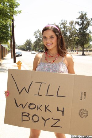Female earns money allowing man to sneak into her mouth and shaved cherry