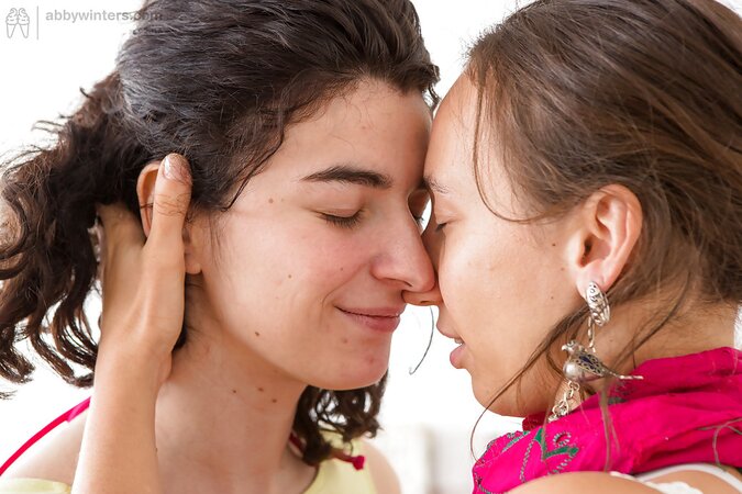 Excitement fills lesbian girlfriends so it's time to take care of hairy pussies