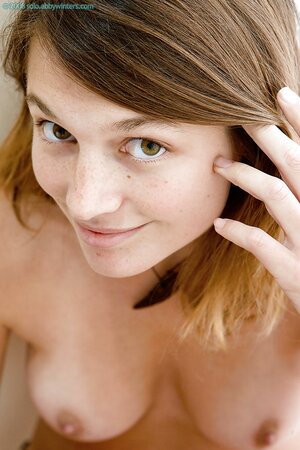 Girl doesn't want to do anything but to lie on the floor being naked