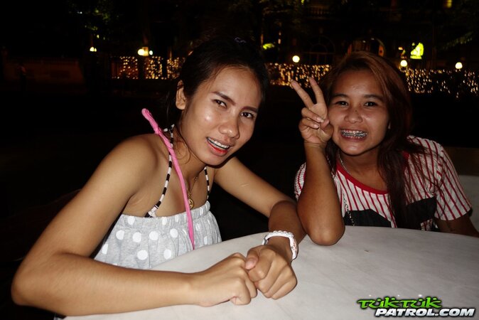 In the cafe boy hooks up with Thai babe who agrees to pose for him in lingerie