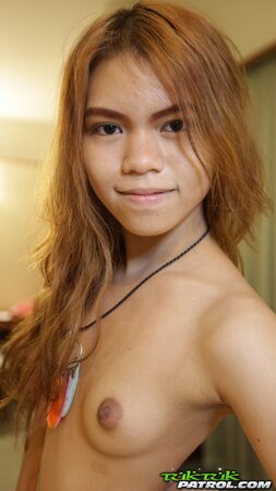 Sexually attractive Eastern love looks cute with clothes on and without it