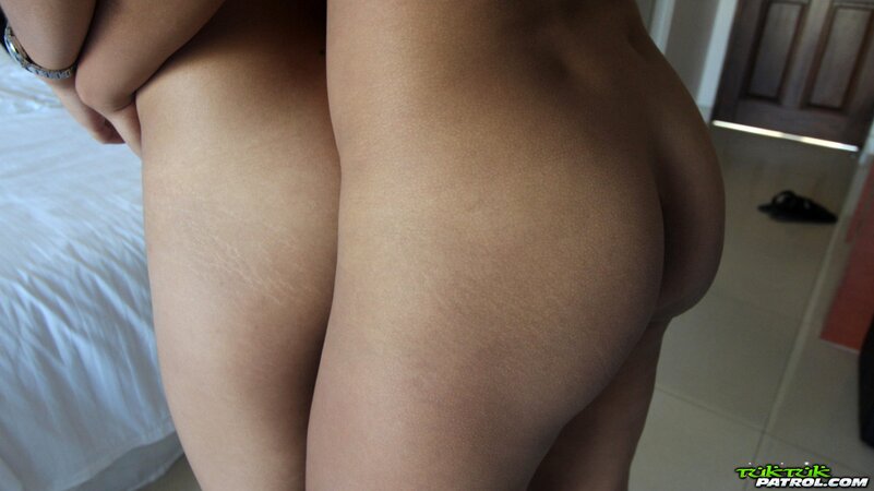 Petite oriental females make their living posing naked in XXX photoshoot