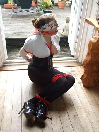 Husband is sure that bondage will teach rebellious wife some respect