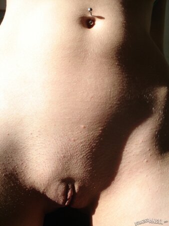 Student with a nose ring is so hot that she goes mad about her own body