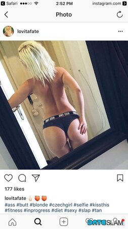 Czech's hot pics where she poses half-naked and fully clothed but no less sexy