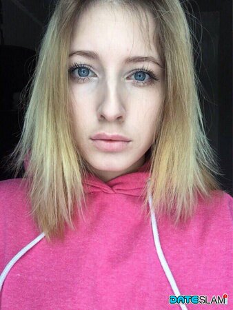 Young Ukrainian woman doesn't hesitate to take pics even with sperm on naked tits