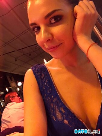 Russian MILF takes selfies to show off small tits among decent photos