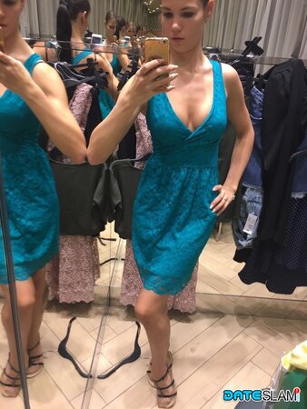 Russian takes picks of flat chest with clothes on and without for her man to see