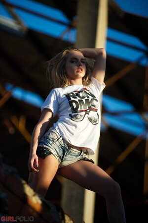 Bad girl loves smoking cigarettes and drinking beer while being totally naked