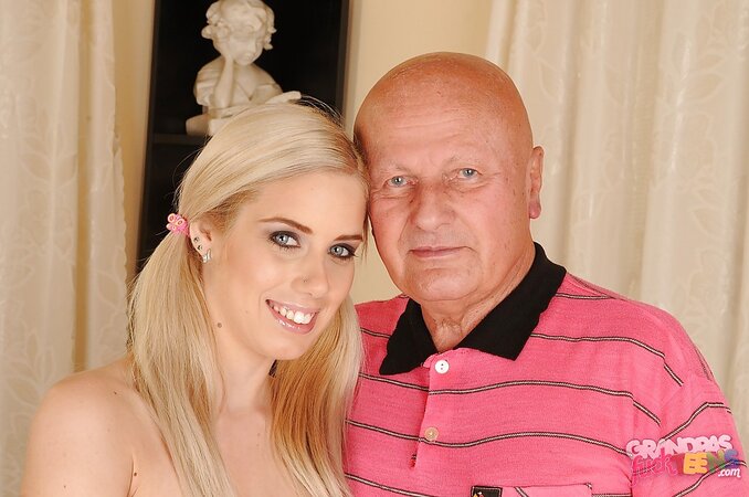Lustful old guy enjoys oral foreplay and passionate sex with teen whore