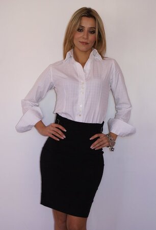 Sexy secretary and her lesbian friends share one cock in a kinky threesome