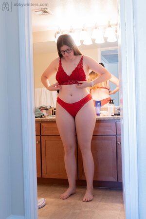 Jacklyn the BBW is changing clothes and looking good as well