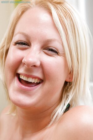 Young sassy girl with a slim but perfect body is teasing