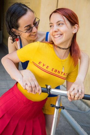 Redheaded girl wants to tease her girlfriend and it goes GREAT