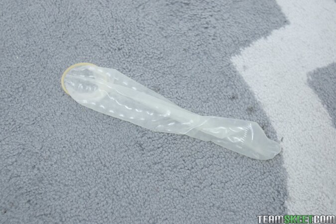 Her tight pussy gets stuffed with a cock that is way too big