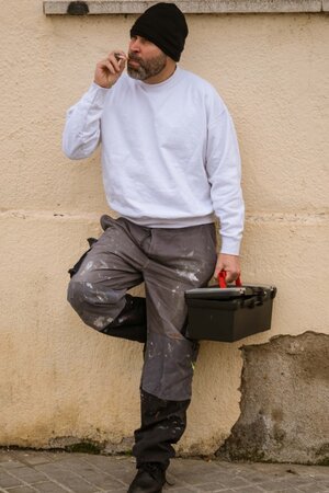 Tiny dick of a horny dude is going to slide right in this hole