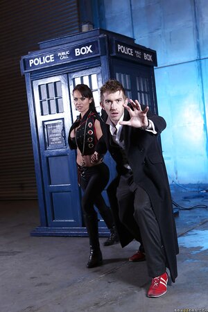Doctor Who porn parody with a stacked lady that wants big D