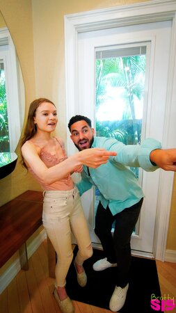 Bratty teen babe needs her brother to fuck her up for real