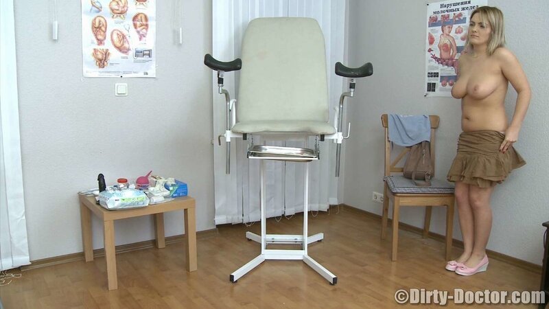 Sweet blonde is going to fuck her gyno doctor because why not