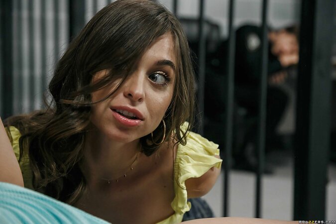 It's forbidden to do it in a lesbian way in the cell so warden punishes babes