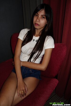 Thai girl with a hot body is  here to show her ass and boobs