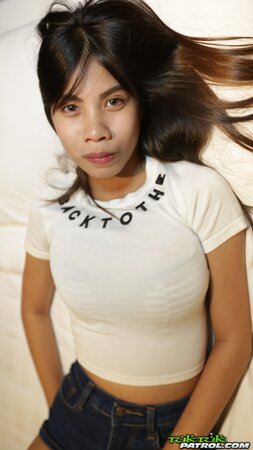 Thai girl with a hot body is  here to show her ass and boobs