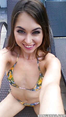 This carries her to unprecedented levels of PUBLIC pleasure