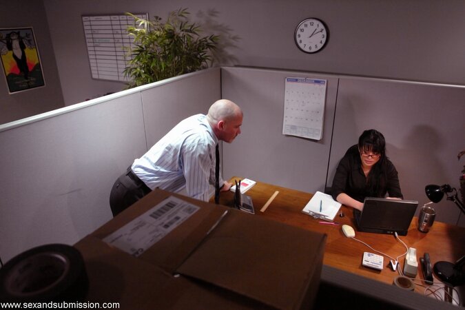 Eva Angelina's foray into office fucking is the best thing