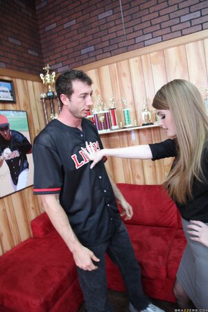 Iconic redhead Faye Reagan is ready for his cum dessert