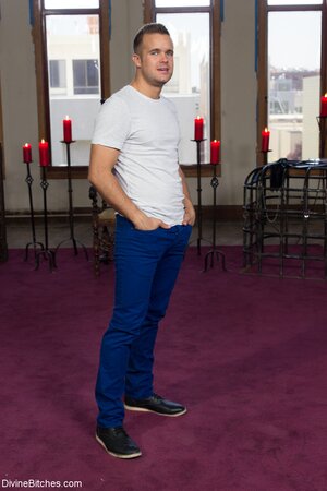 This real charmer of a hot blonde is going to dominate HARD