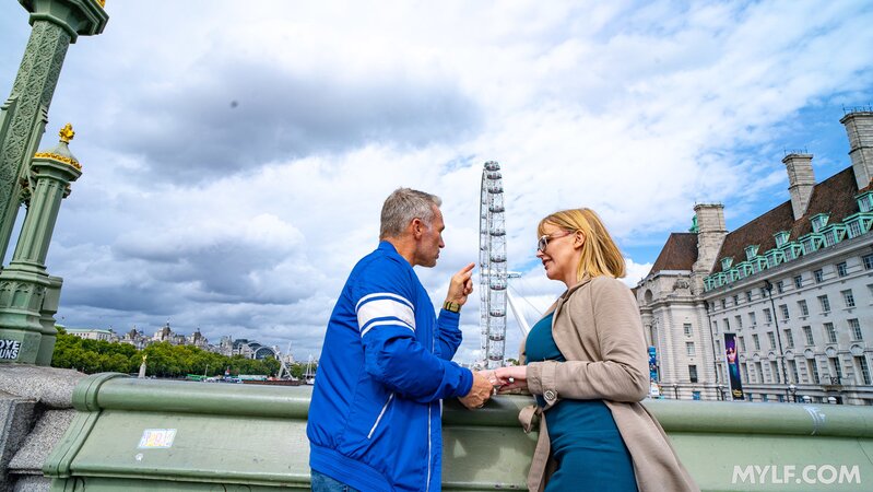 Her public London seduction really was unforgettable in every way