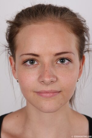 Pretty babe in black lingerie showing off her amazing body