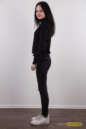 She probably starts masturbating the second she gets wet