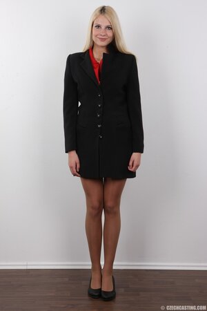 Naturally, she looks seductive and pretty damn confident too