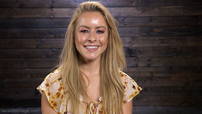 Blondes like her make him gasp for air during BDSM torture