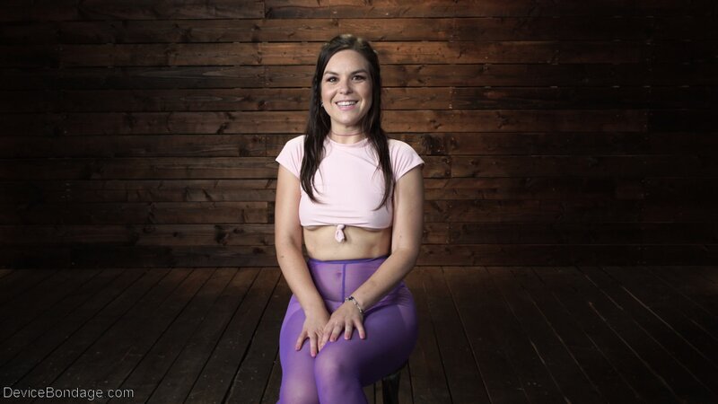 Subby teen with a hairy pussy is about to experience PAIN